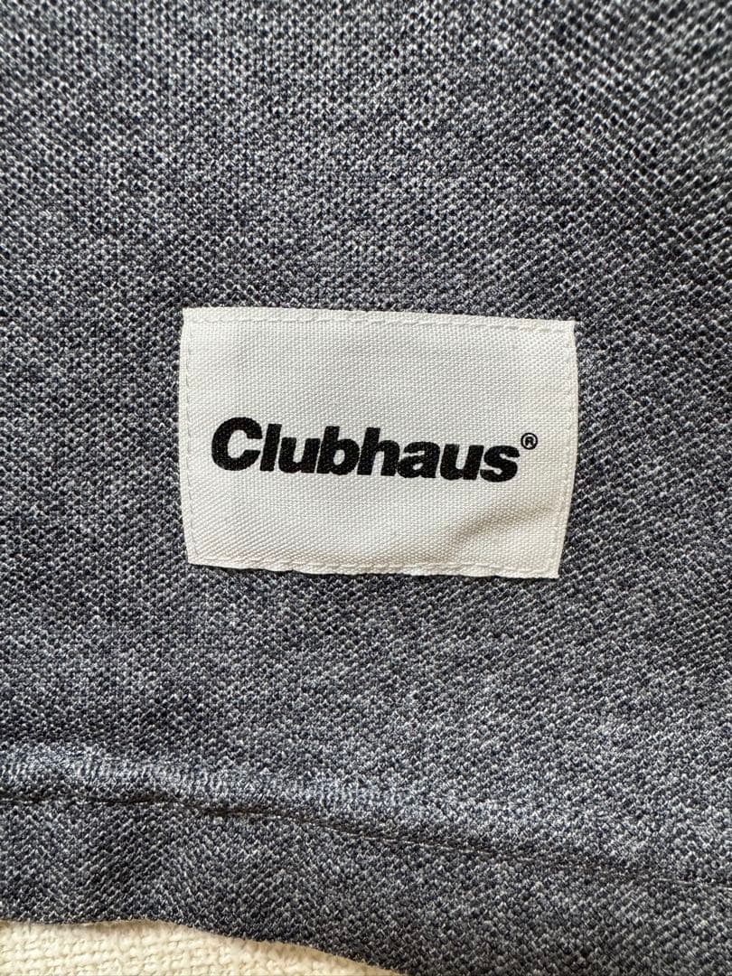 Transport X CLUBHAUS Laurel Polo グレーSサイズ