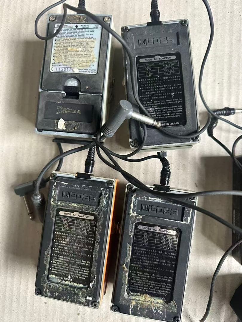 エフェクターセット GE-7 DS-1 NF-1 DELAY