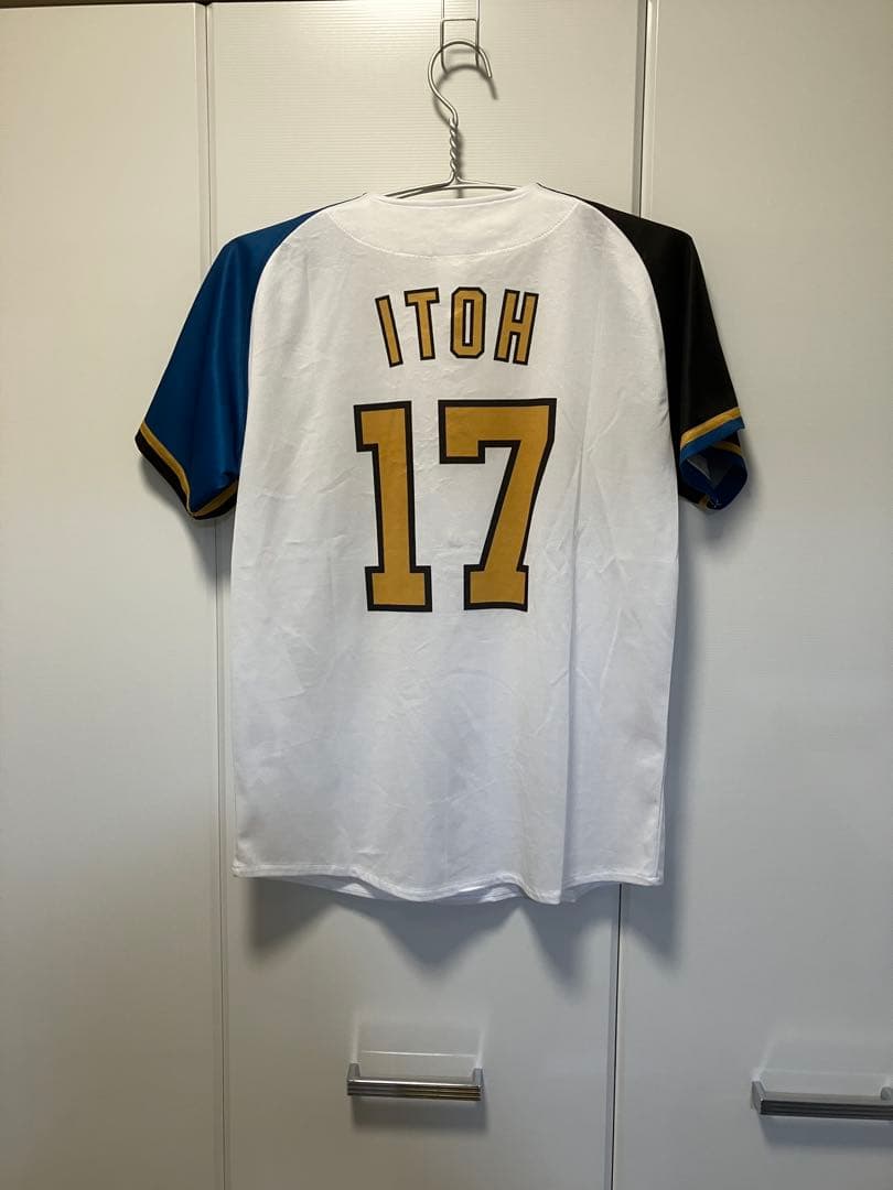 日本ハムファイターズ　伊藤大海　北海道20thメモリアルユニフォーム 17