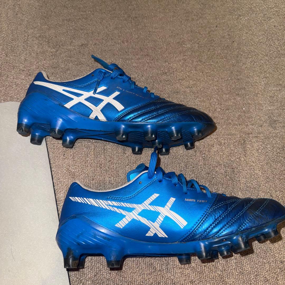アシックス25.5cmサッカースパイク