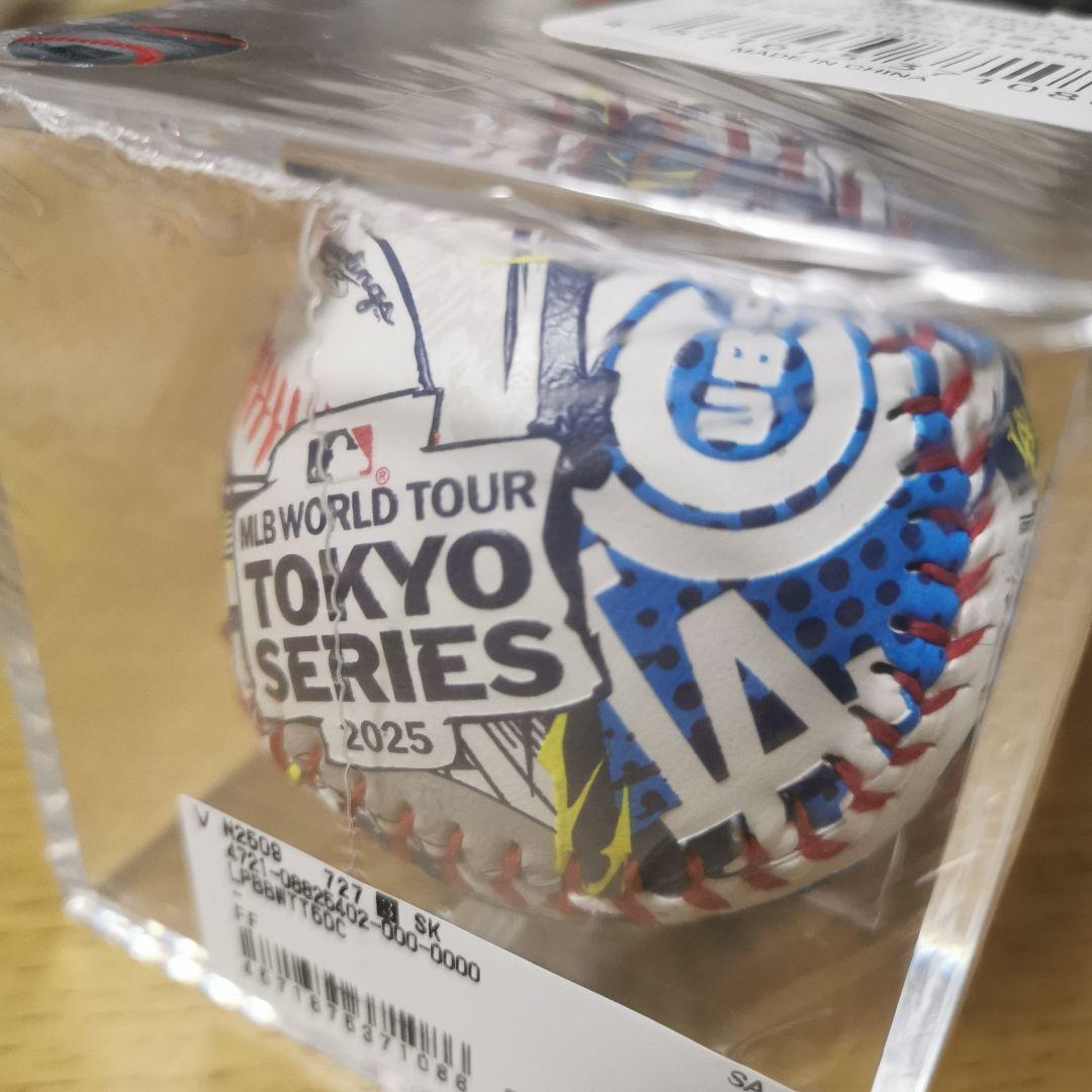 希少☆MLB 開幕戦 2025 東京 【限定】記念ボール アメコミVer.