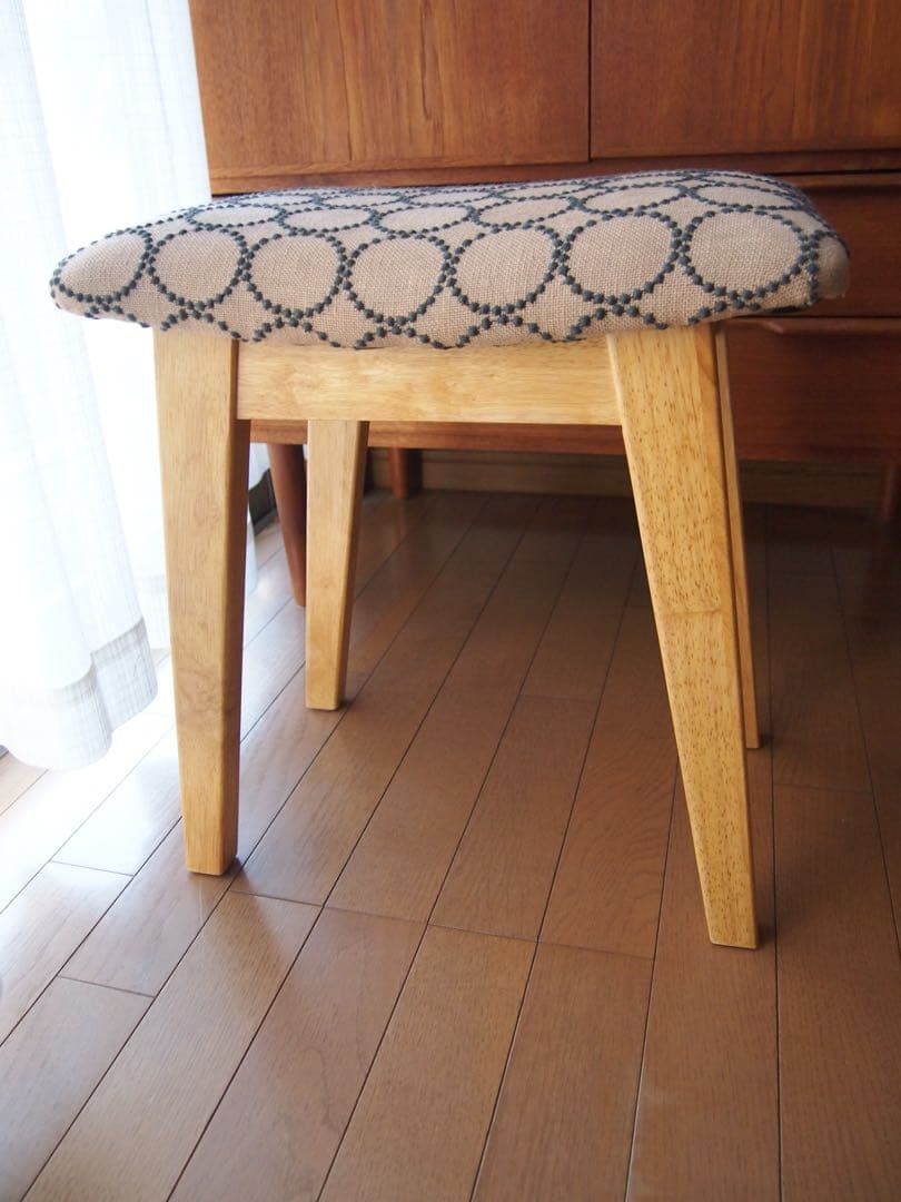 ミナペルホネン スツール ハンドメイド タンバリン 生地 dop チェア ベンチ