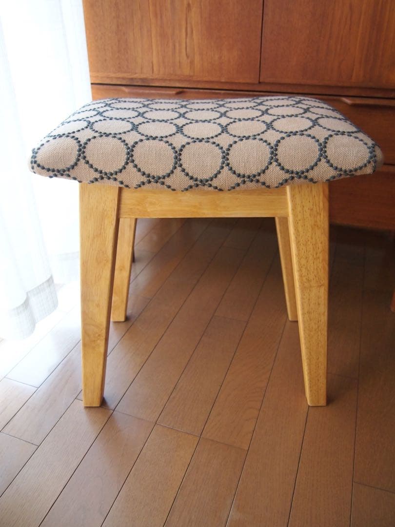 ミナペルホネン スツール ハンドメイド タンバリン 生地 dop チェア ベンチ