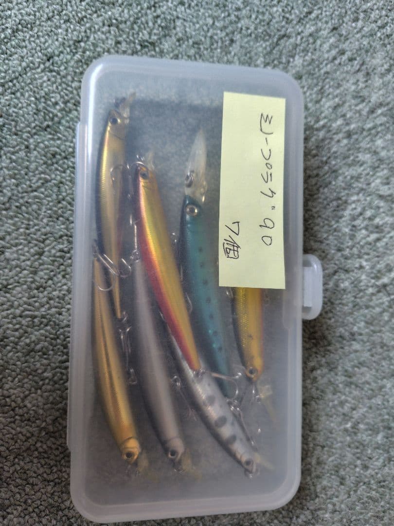 ミノープラグ3セット及び渓流用スプーン