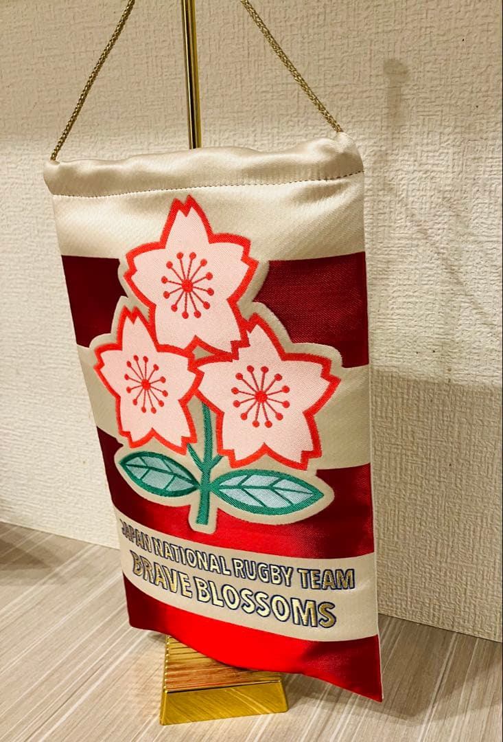 日本代表ラグビーチーム BRAVE BLOSSOMS ミニフラッグ