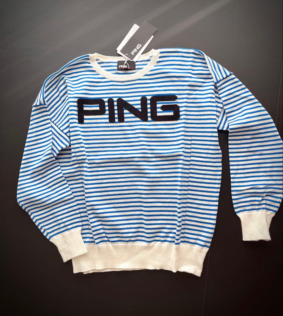 【新品タグ付き】PING 上下セット　セーター　スカート