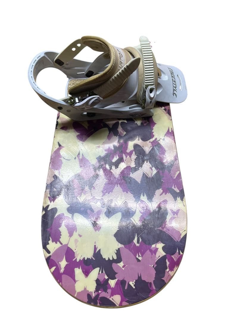 BURTON　キッズスノーボードセット　137cm　バートン　バイン付3点セット