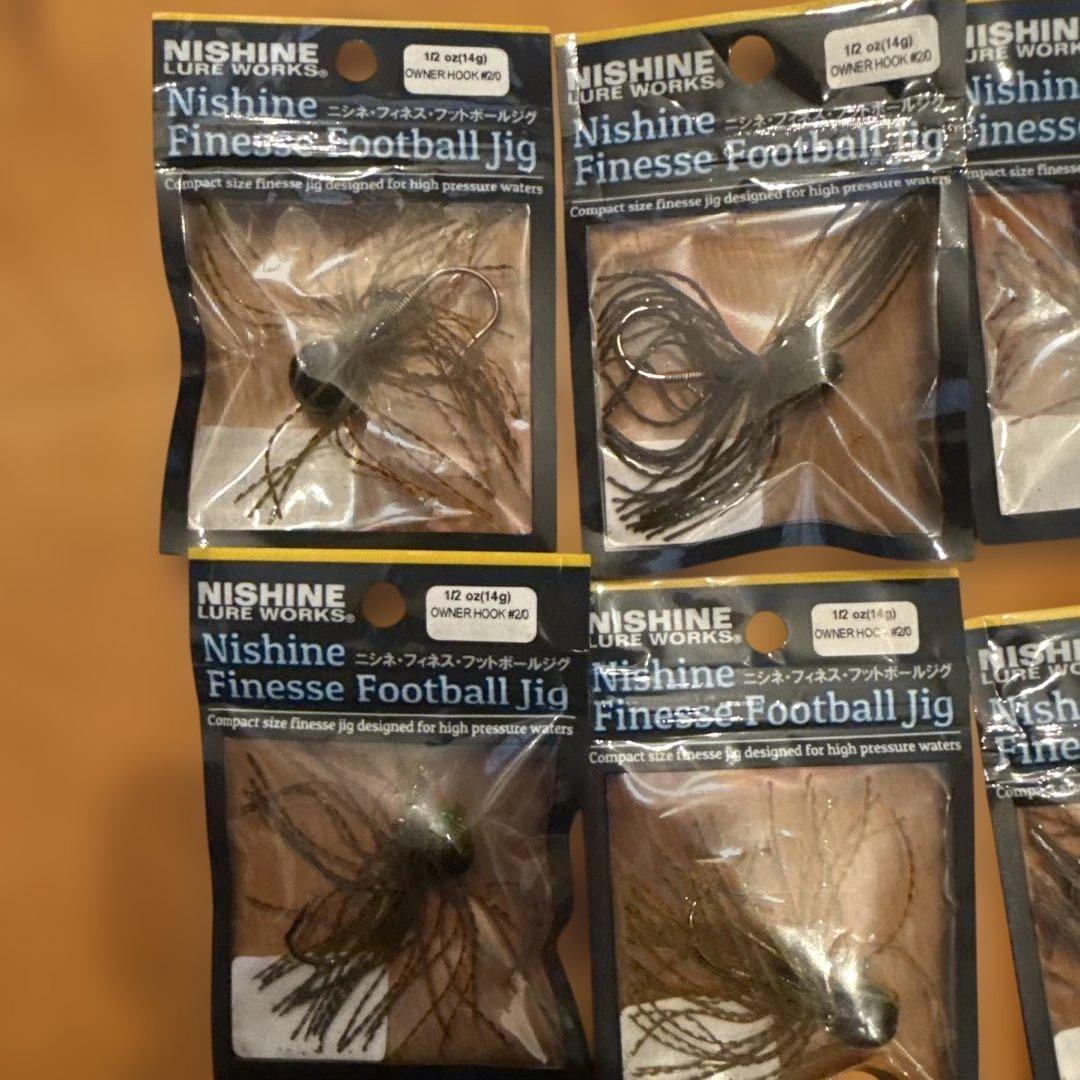 Nishine Finesse Football Jig 10個セット