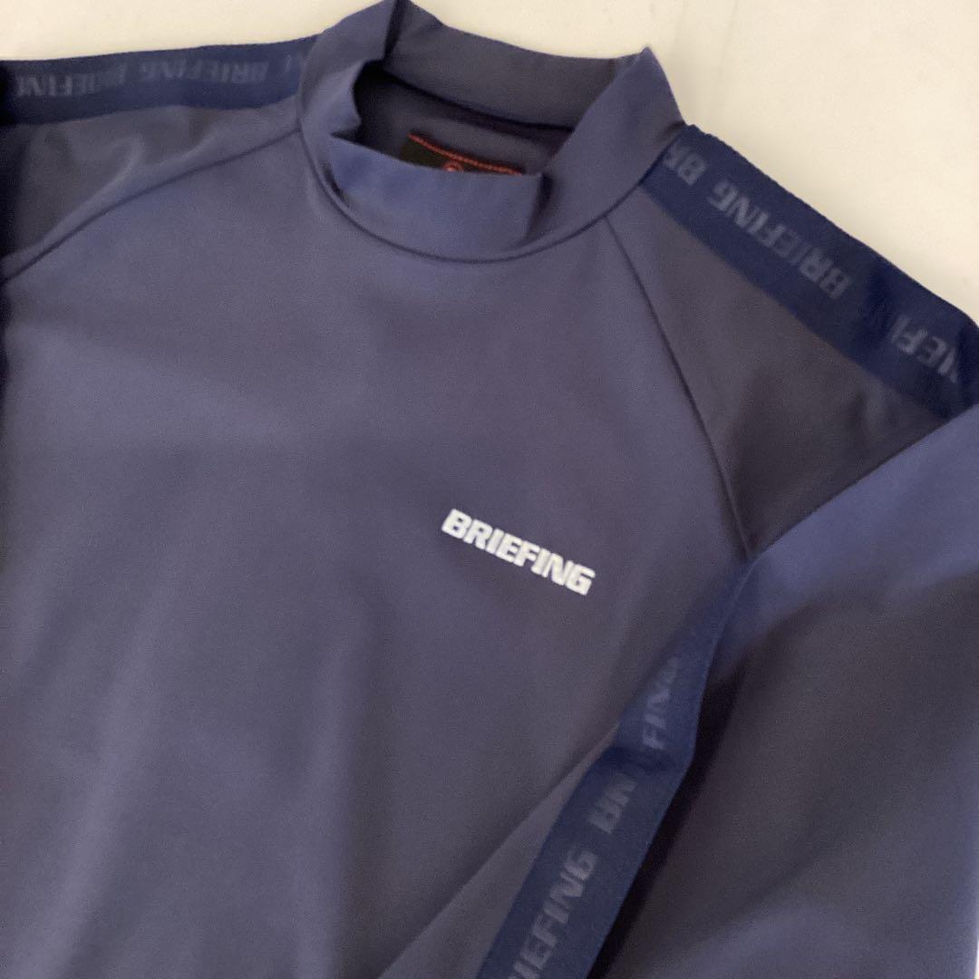 新品未使用　BRIEFING 正規品　SIDE LOGO 長袖　ハイネック　L