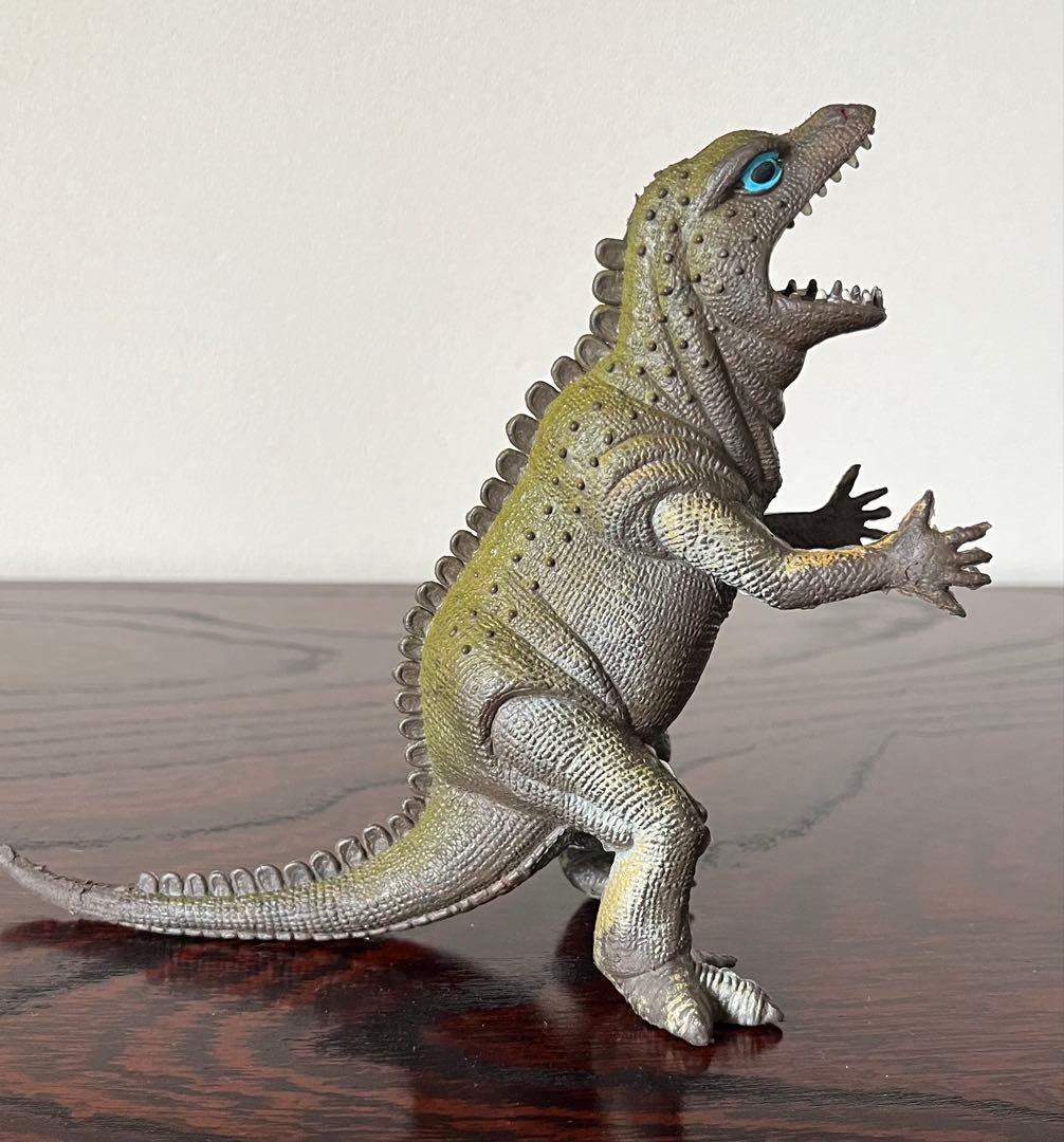 【昭和レトロ】当時物 怪獣ソフビ 2体セット パチ怪獣 無版権 駄菓子屋