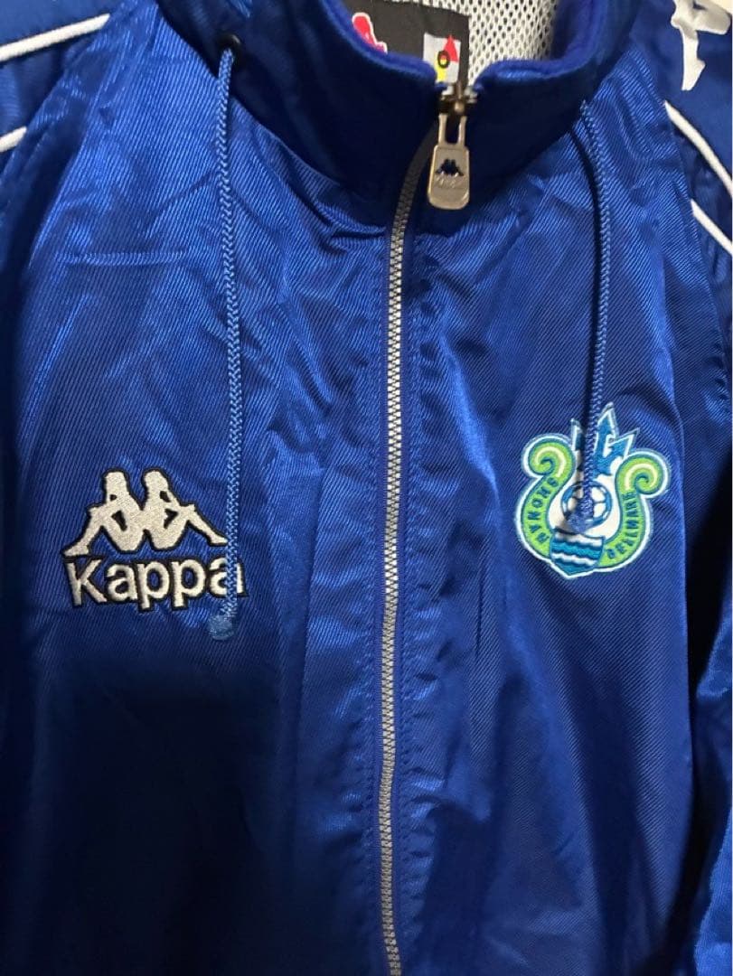 KAPPA カッパ ベルマーレ平塚 Oサイズ ナイロンジャケット メッシュ 湘南