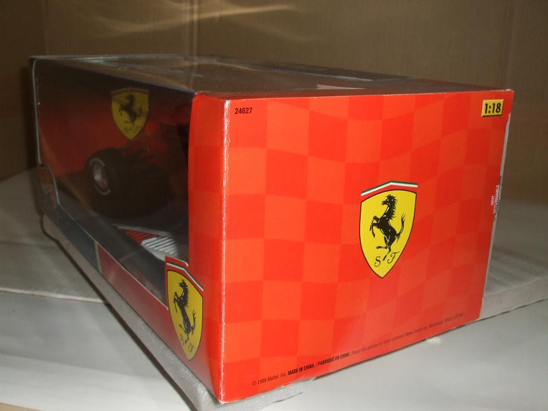 フェラーリ　F３９９　M・シューマッハ　＃３　デカール付　マテル　１／１８