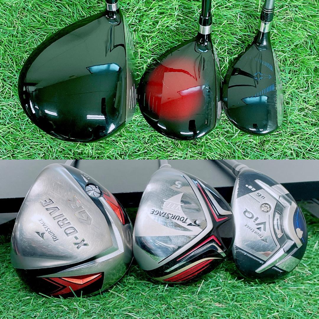 即コースデビュー！ ツアーステージ入り ゴルフ フルセット 初心者 M2811