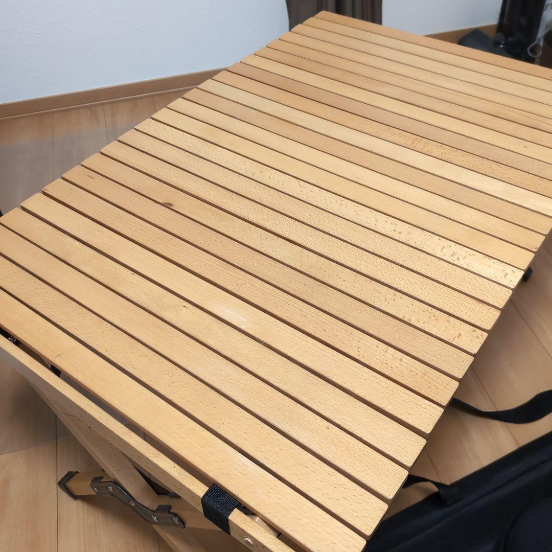 Hilander ウッドロールテーブル 90cm