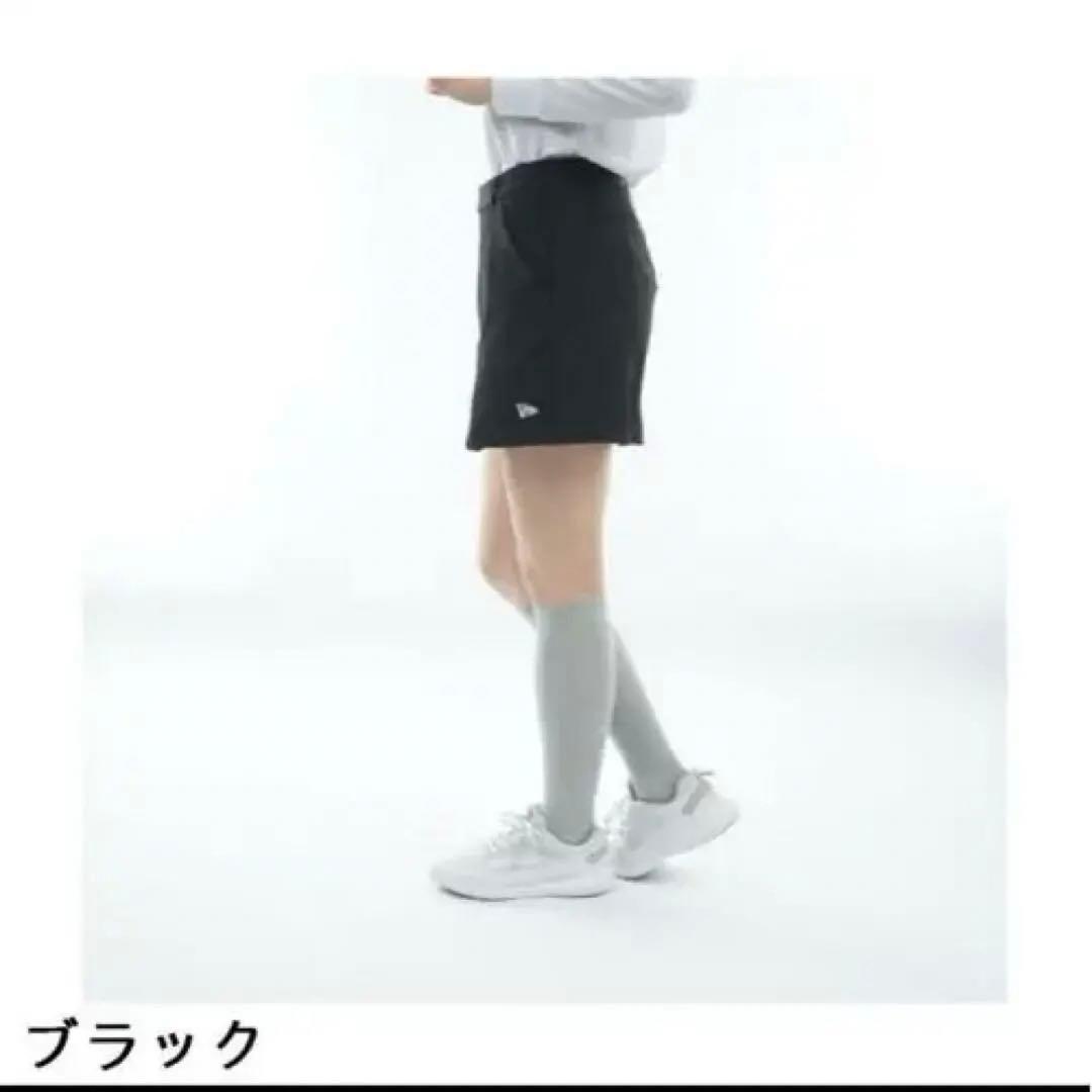 ⚫︎美品⚫︎ニューエラ GOLF ストレッチショートパンツ ブラック黒　レディース
