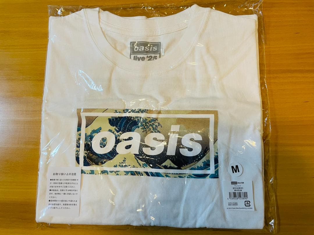 【セット】oasis Tシャツ(M)／rockin'on 2025年11月号