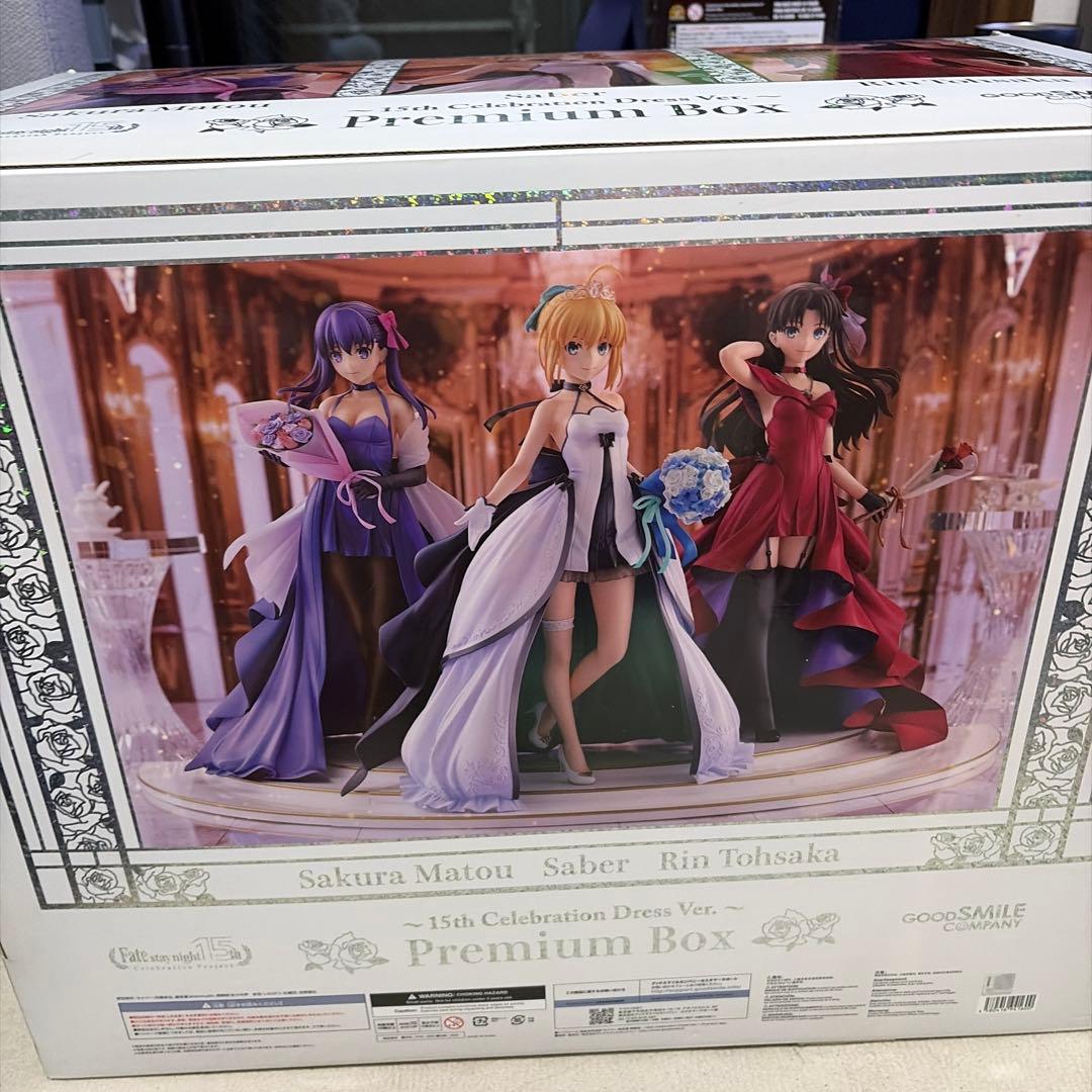 セイバー 遠坂凛 間桐桜「Fate/stay night」15周年フィギュア