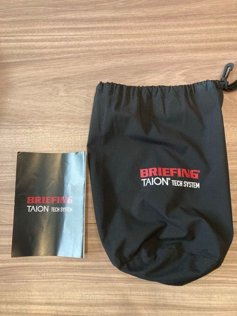 BRIEFING GOLF×TAION ダウンベスト ヒーティング ブラック M