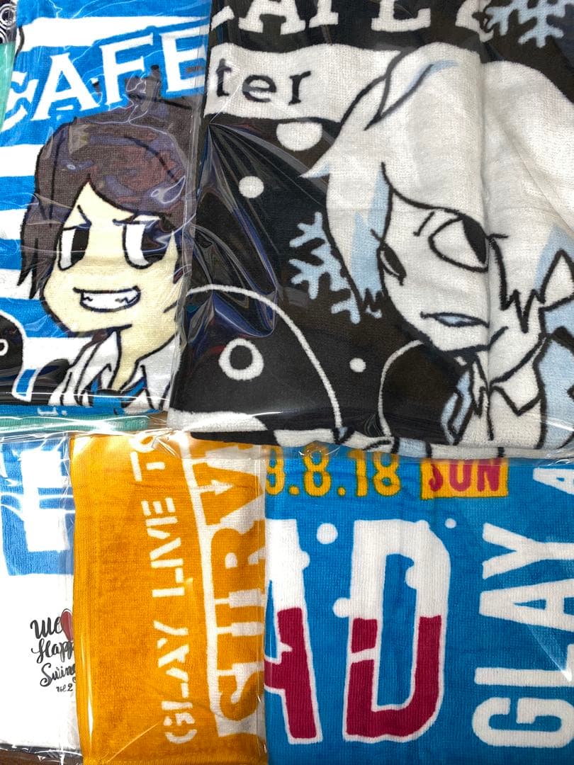 GLAY ライブ & LiBCAFE タオル セット