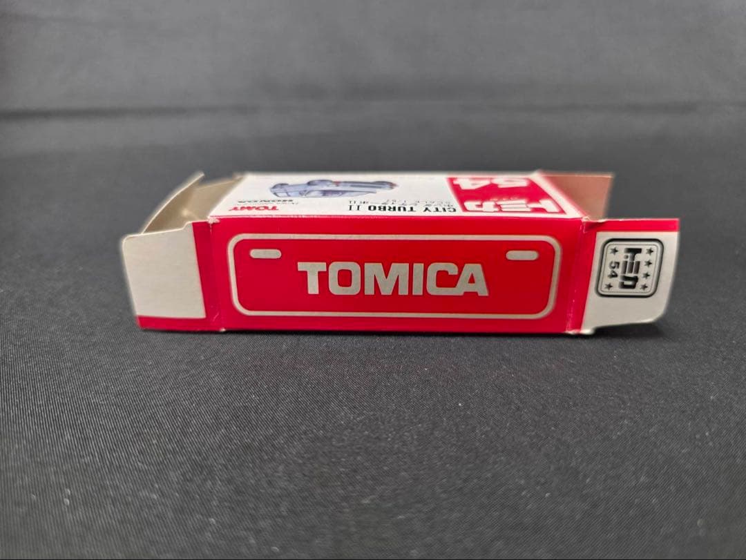 トミカ赤箱54ホンダシティターボⅡ(日本製) 名鉄CITY。レアです。