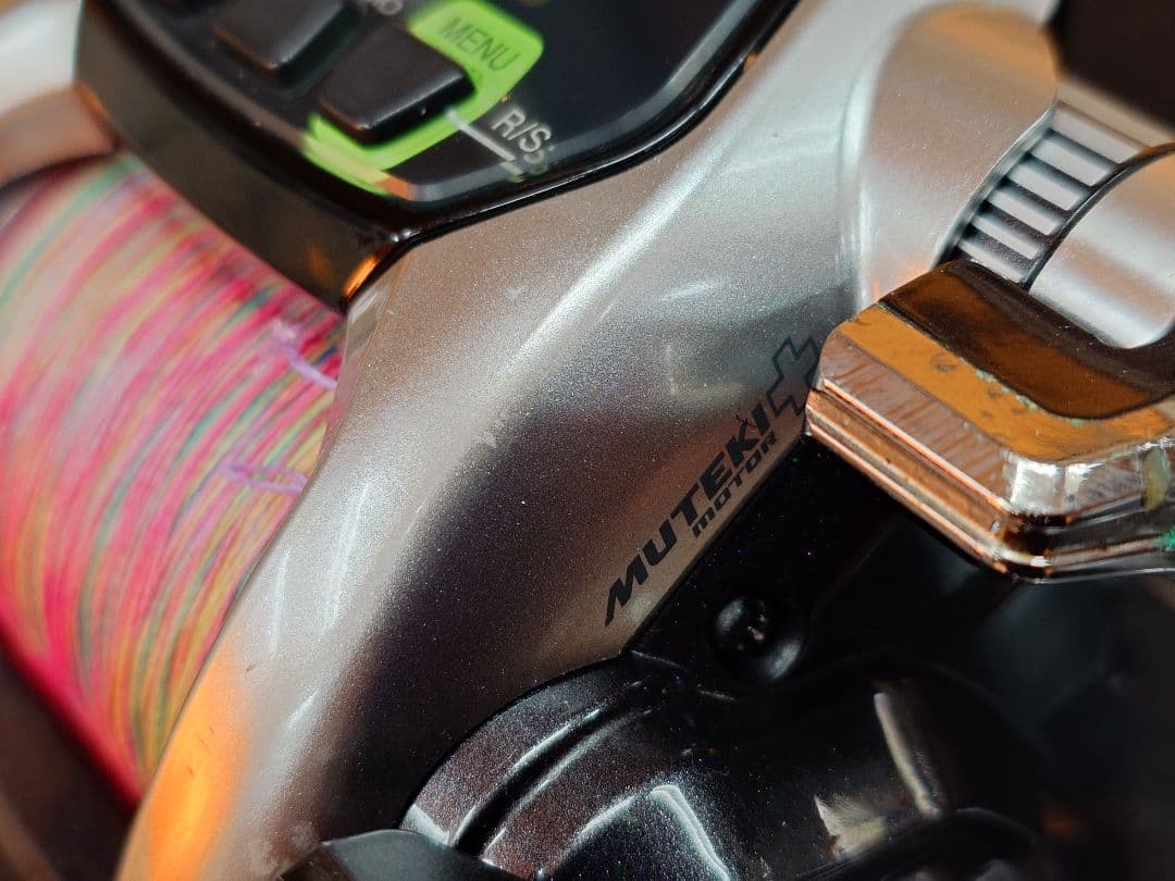 Shimano フォスマスター3000電動リール デジタル作動確認済、コード付き