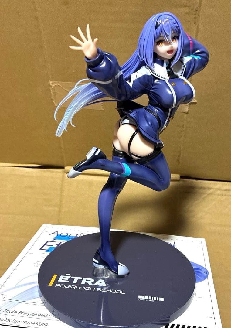 あおぎり高校 エトラ 通常版 1/7フィギュア あみあみ×AMAKUNI