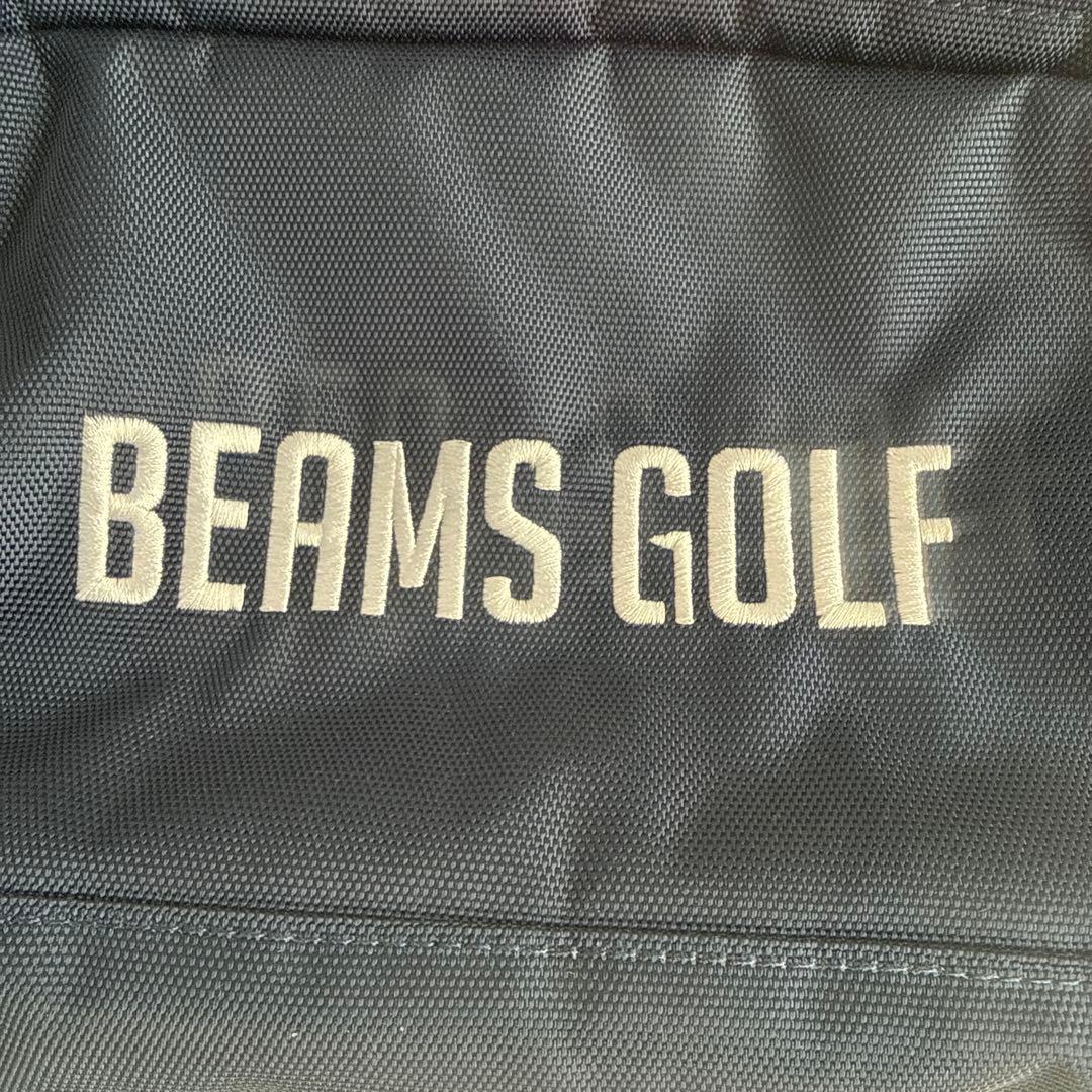 美品BEAMS GOLF ラウンドポーチ