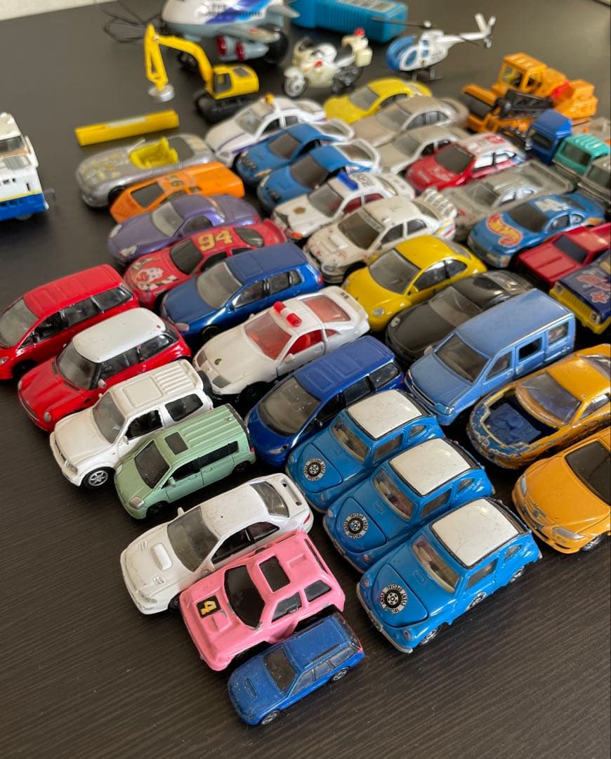 おもちゃセット ミニカー48台+α