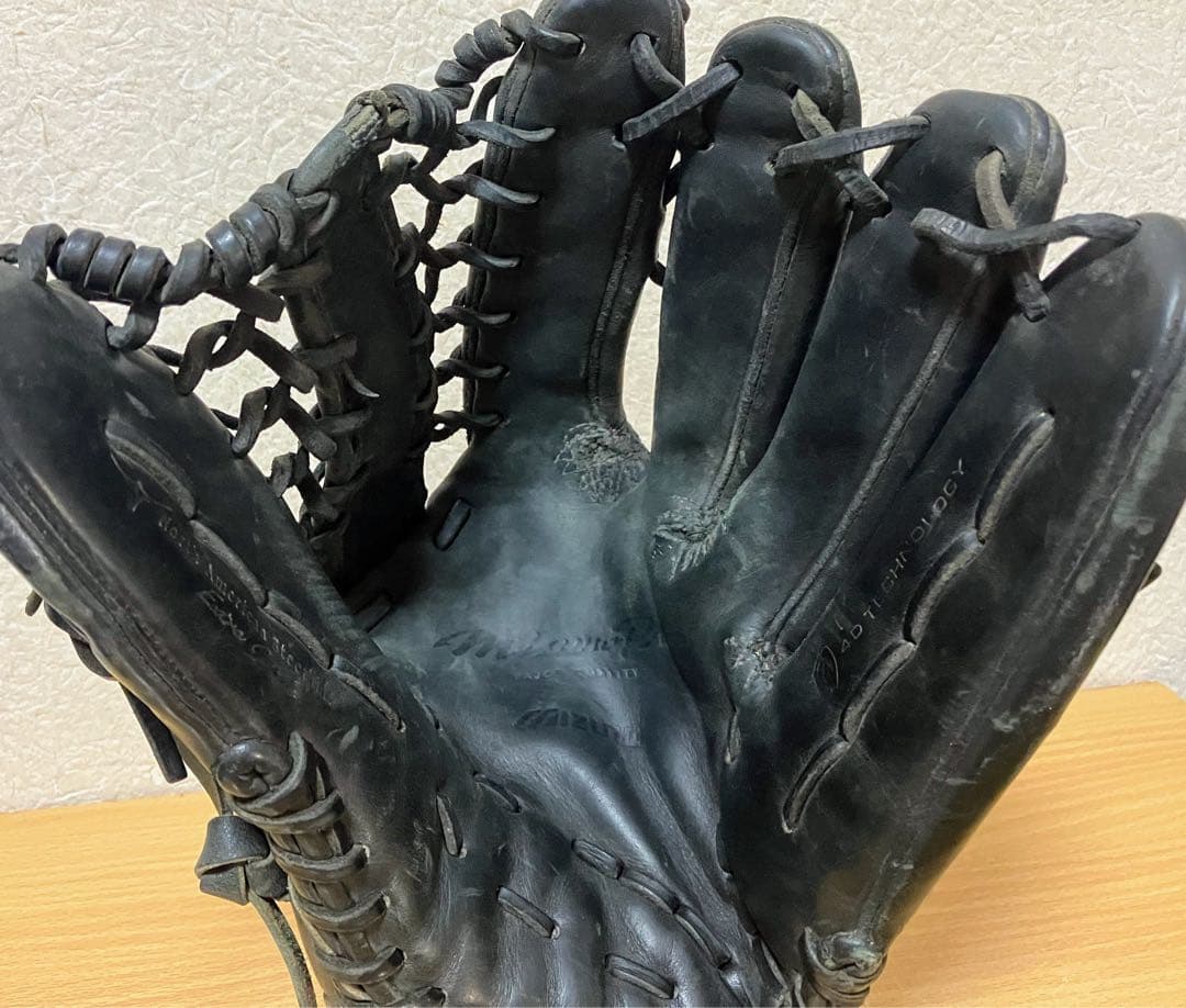 ★ Mizuno Pro ミズノプロ 硬式 外野手用グローブ ブラック ★