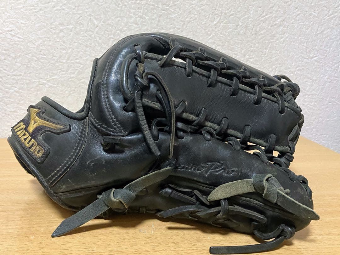 ★ Mizuno Pro ミズノプロ 硬式 外野手用グローブ ブラック ★