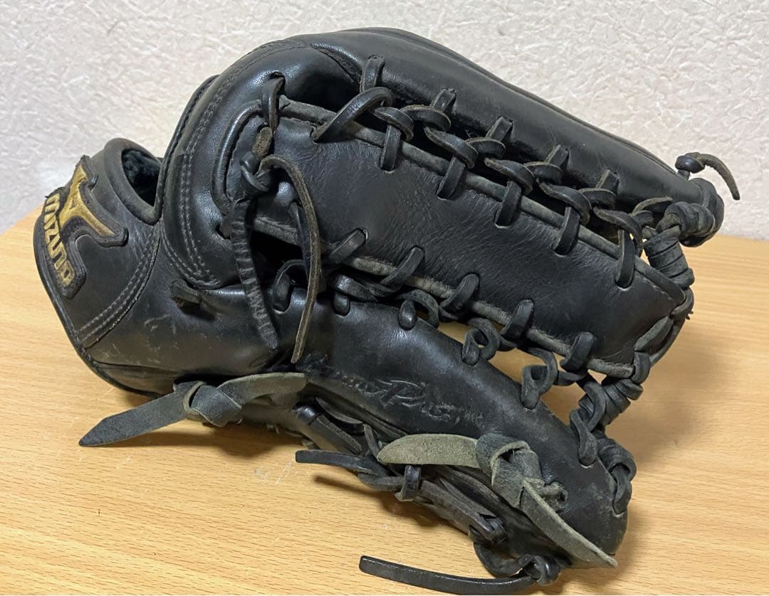 ★ Mizuno Pro ミズノプロ 硬式 外野手用グローブ ブラック ★