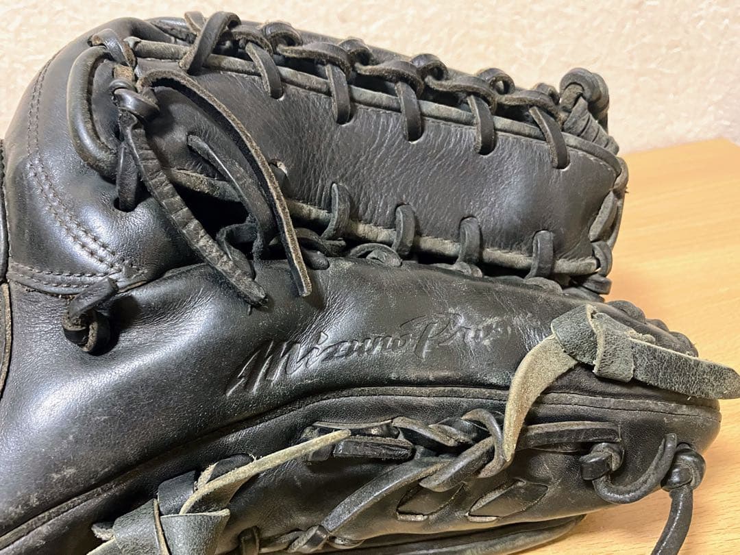 ★ Mizuno Pro ミズノプロ 硬式 外野手用グローブ ブラック ★