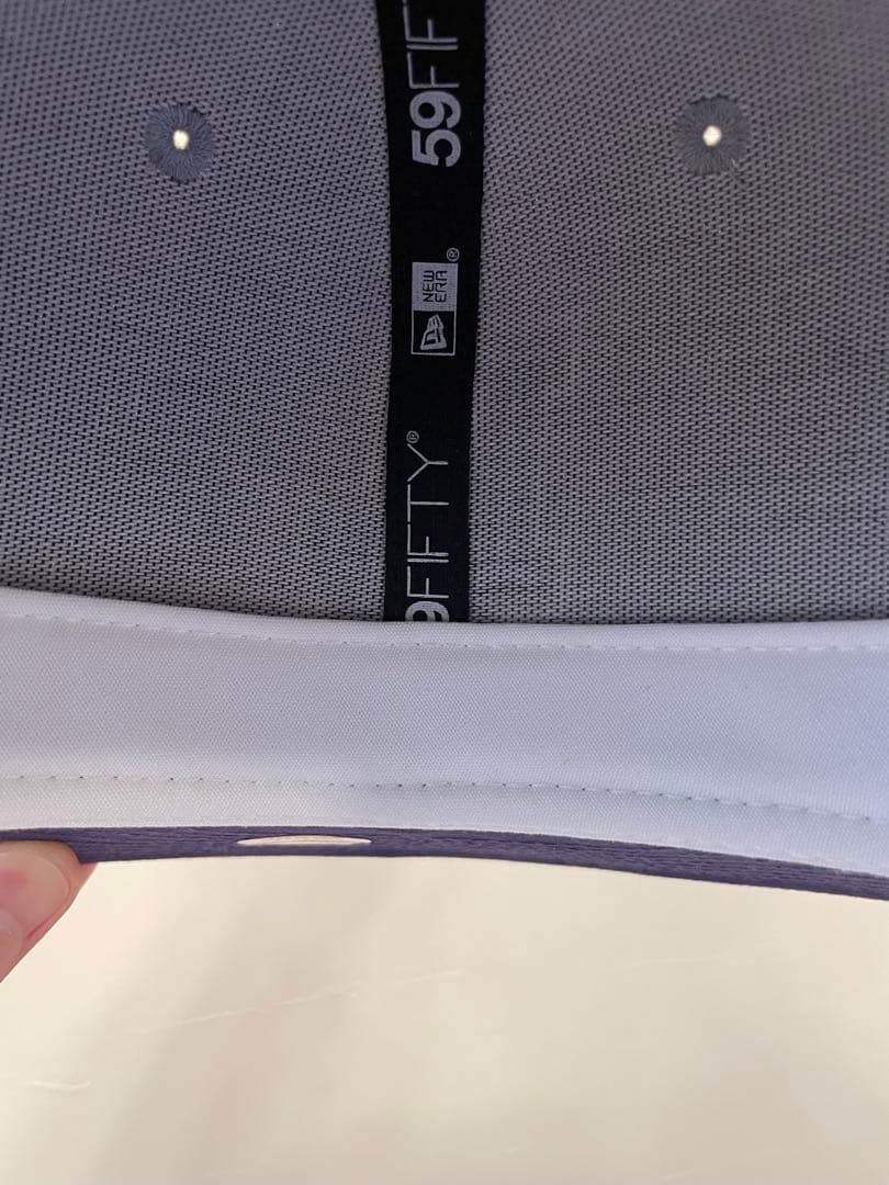 NEW ERA 59fifty ドジャース 1/2 DPW別注