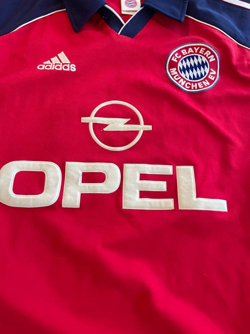 adidas FC Bayern München シャツ レッド/ネイビー
