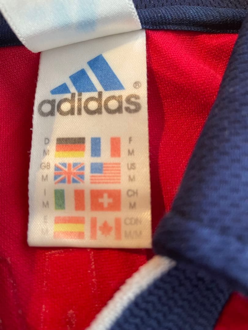 adidas FC Bayern München シャツ レッド/ネイビー