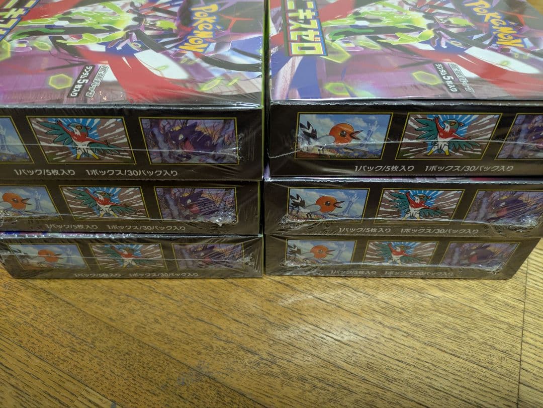 ポケモンカード ムニキスゼロ 6BOX シュリンク付き 新品未開封