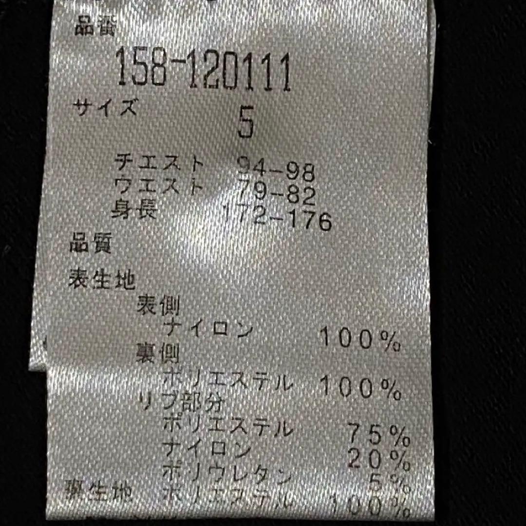 【未使用級✨】パーリーゲイツ ワッペン ポロシャツ ナンバリング 黒 5