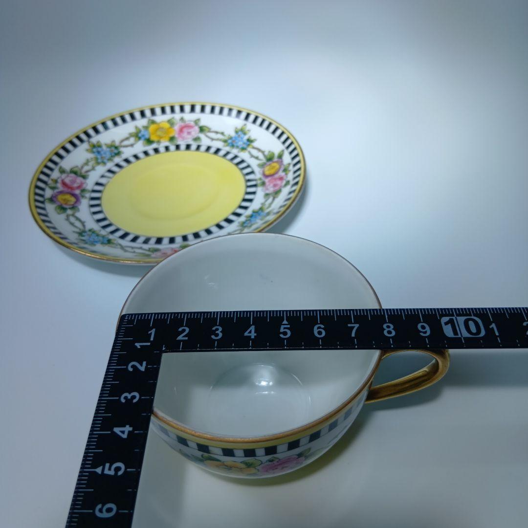 オールド、ノリタケ　カップ＆ソーサ6客　 ポット、クリーマーセット