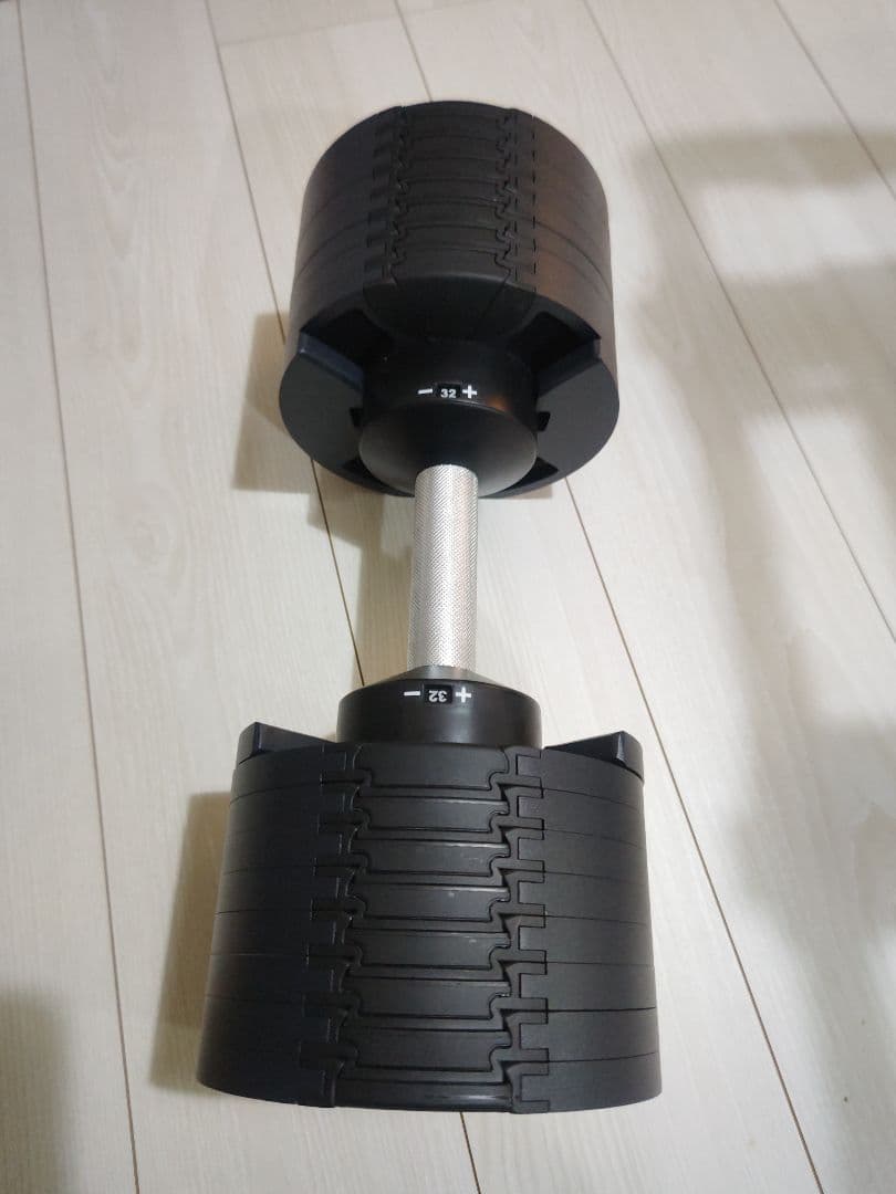 NUO BELL 232 フレックスベル 32kg 2kg刻み２個＋スタンド➀