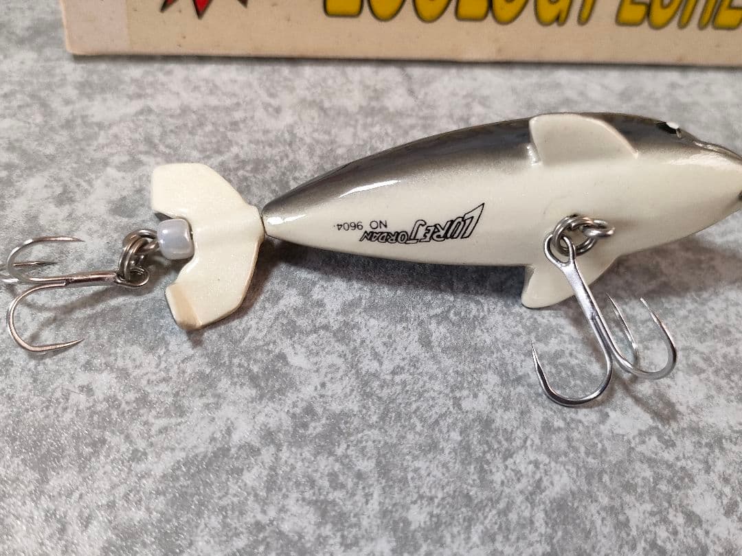 LURE JORDAN DOLPHIN 9cm グレー