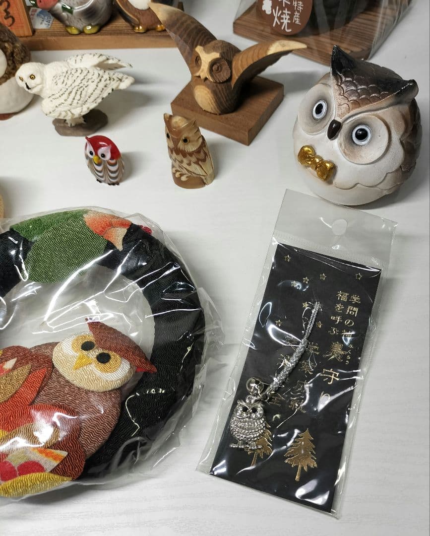 フクロウ 置物 17点