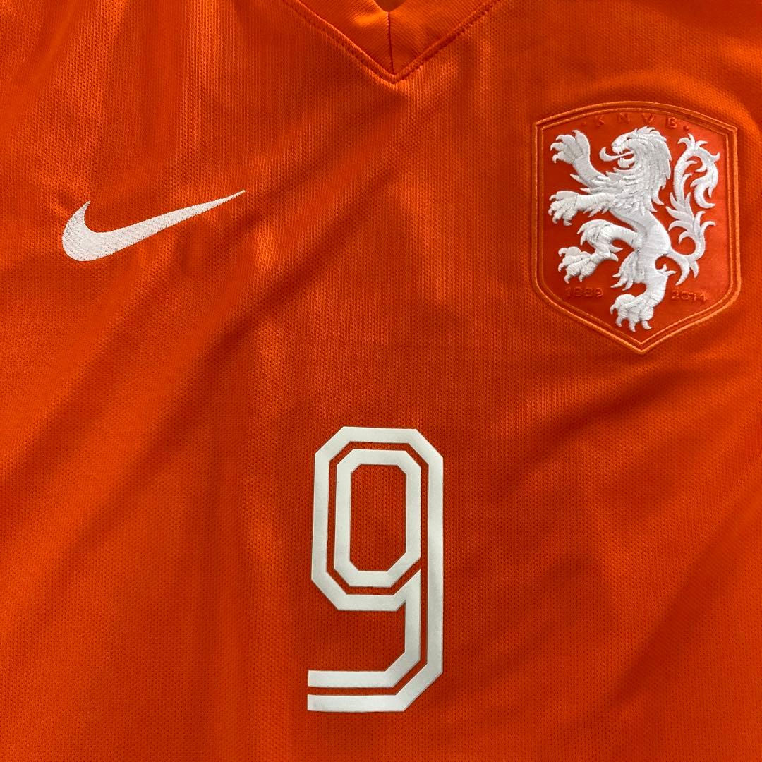 美品　NIKE ファン・ペルシー オランダ代表 2014年 W杯 ユニフォーム