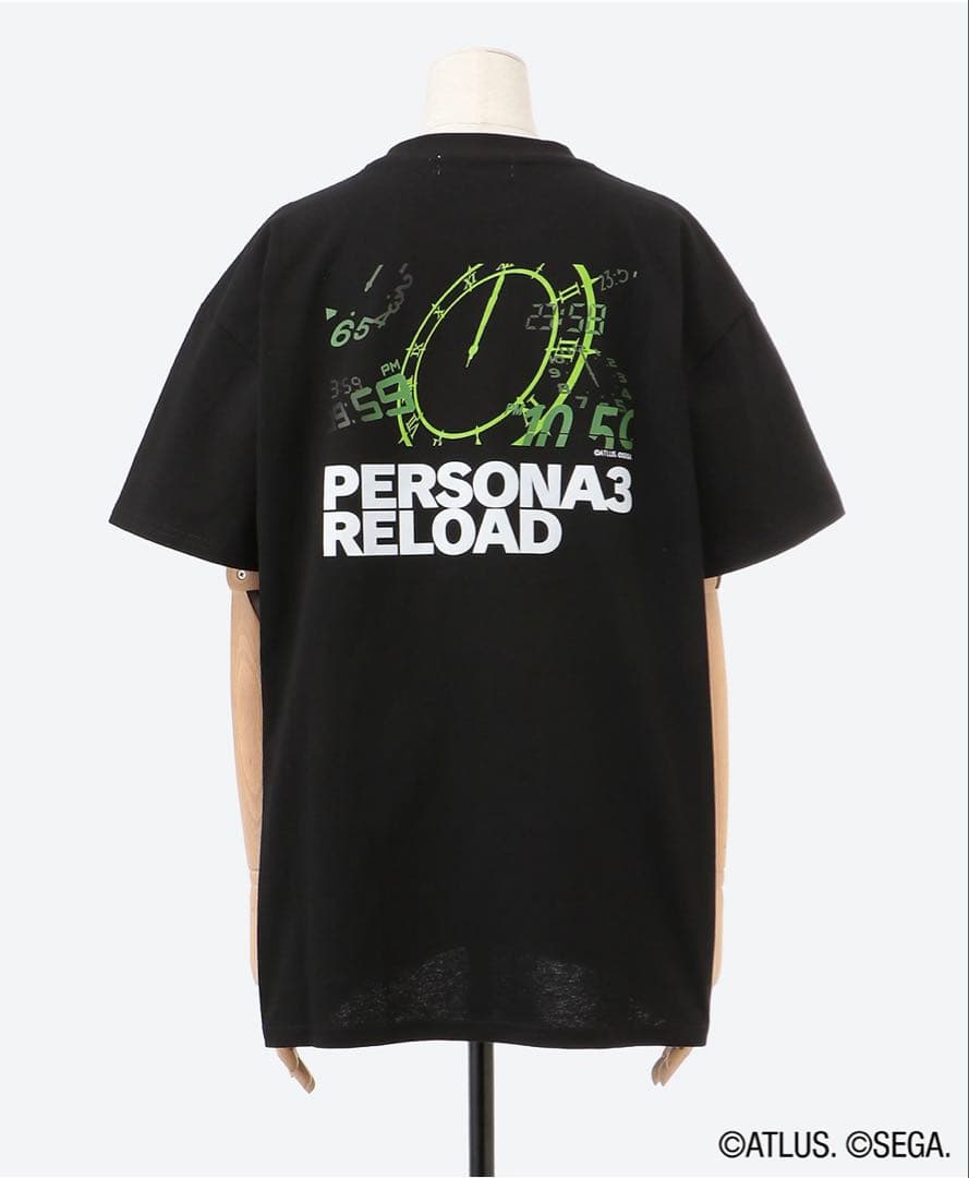 NO COFFEE P3R Tシャツ(ブラック) ペルソナ　アトラス