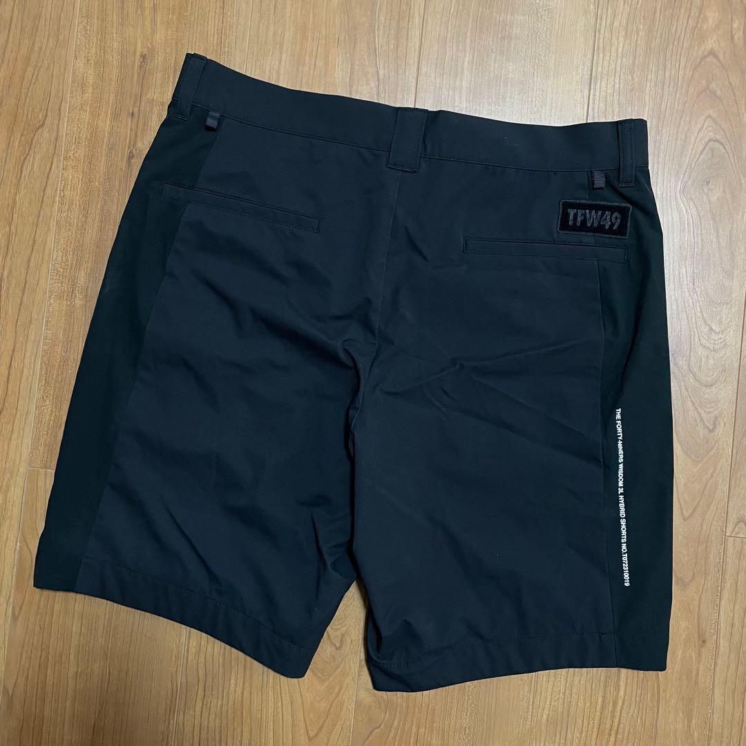 未使用　TFW49 ハイブリッド　ショートパンツ　ブラック　L ゴルフ
