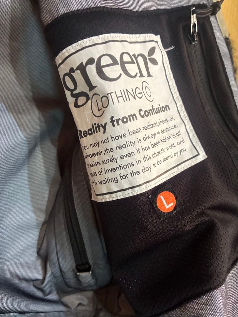greenclothing peace jacket グリーンクロージング