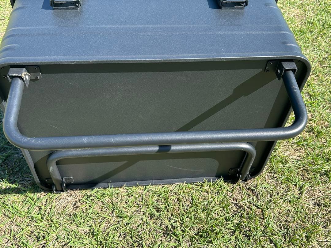 マットブラック　アルミコンテナボックス　58l パーフェクトカスタムセット
