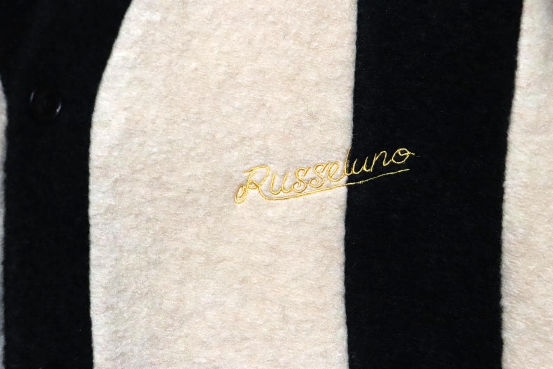 新品 Russeluno ワイドストライプ カーディガン (5/L)　Ⓗ