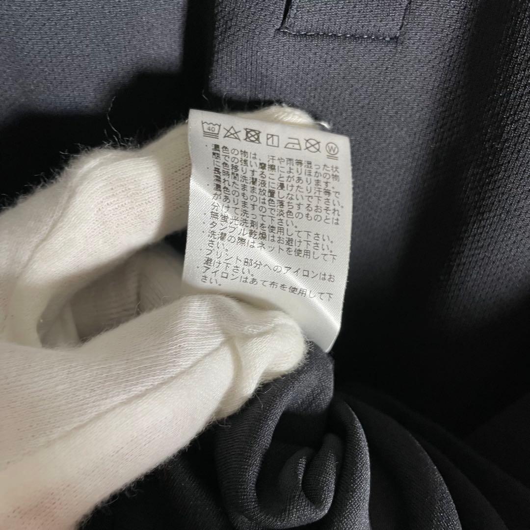 【美品】ブリーフィング ゴルフ ポロシャツ ブラック S メタリックロゴ