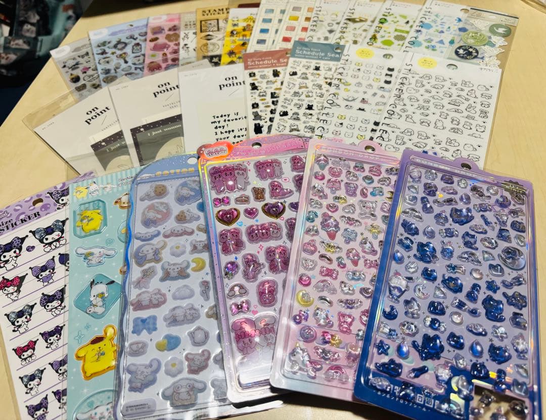 サンリオ ぷっくりシール 手帳シール まとめ売り