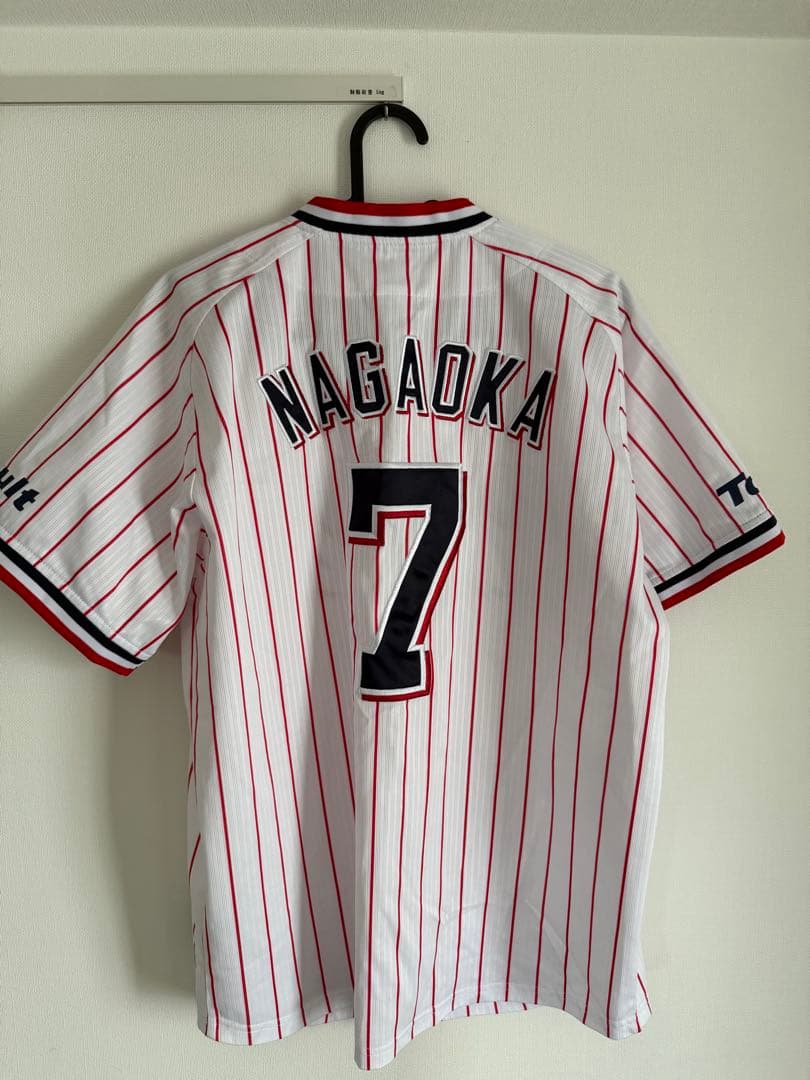 東京ヤクルトスワローズ　長岡秀樹選手　ユニフォーム Mサイズ